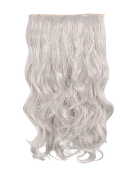 Premium Synthetic Fibre – One Piece 22" Curly Clip-In Hair Extensions - Fiona