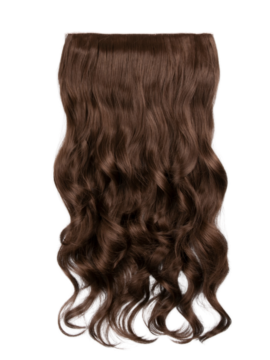 Premium Synthetic Fibre – One Piece 22" Curly Clip-In Hair Extensions - Fiona