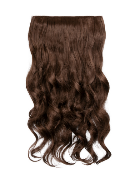 Premium Synthetic Fibre – One Piece 22" Curly Clip-In Hair Extensions - Fiona