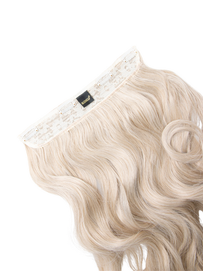 Premium Synthetic Fibre – One Piece 22" Curly Clip-In Hair Extensions - Fiona