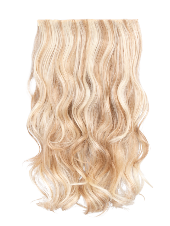 Premium Synthetic Fibre – One Piece 22" Curly Clip-In Hair Extensions - Fiona