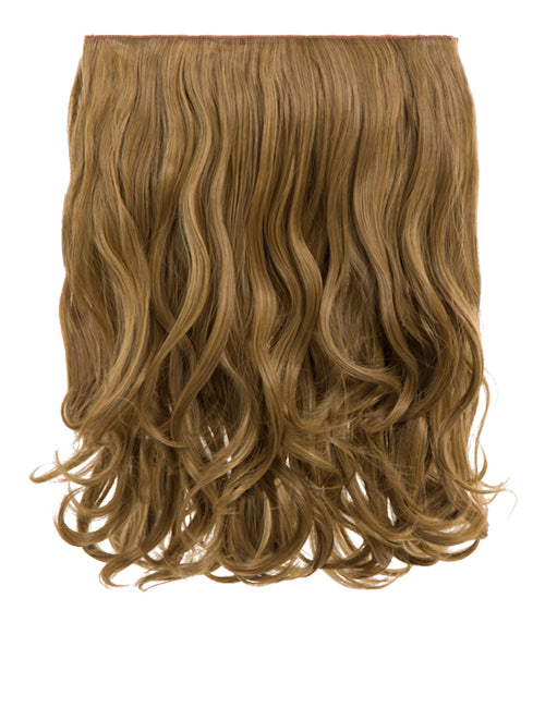 One Piece 16" Curly Synthetic Clip in Hair Extensions - G0003