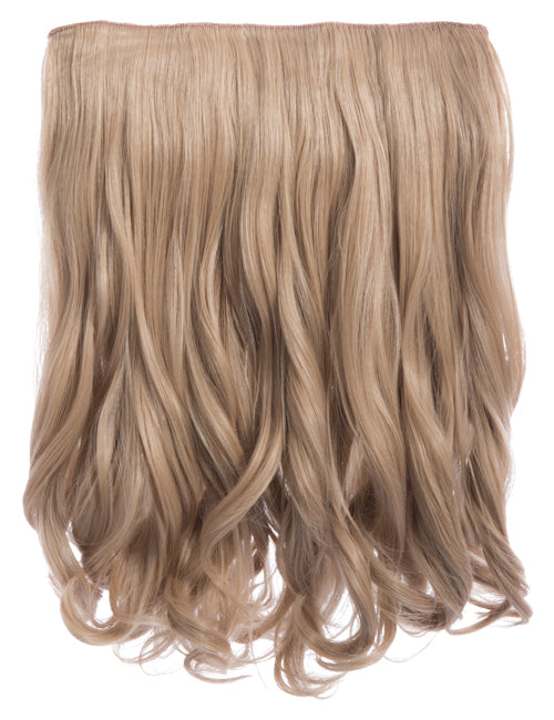 One Piece 16" Curly Synthetic Clip in Hair Extensions - G0003
