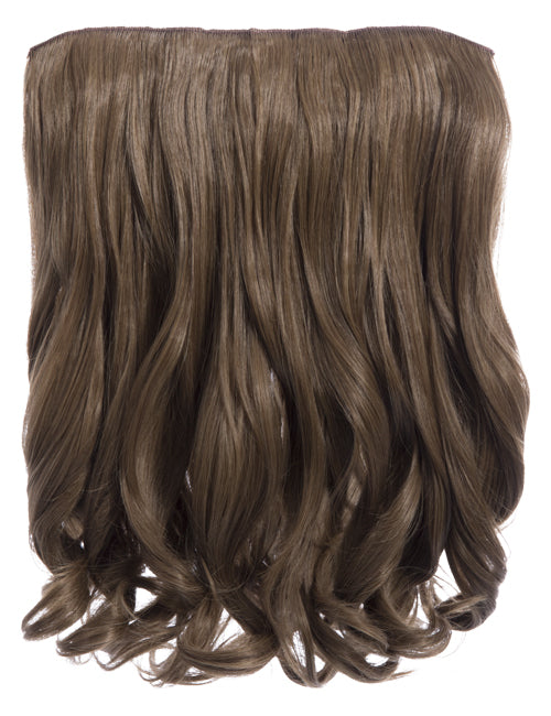 One Piece 16" Curly Synthetic Clip in Hair Extensions - G0003