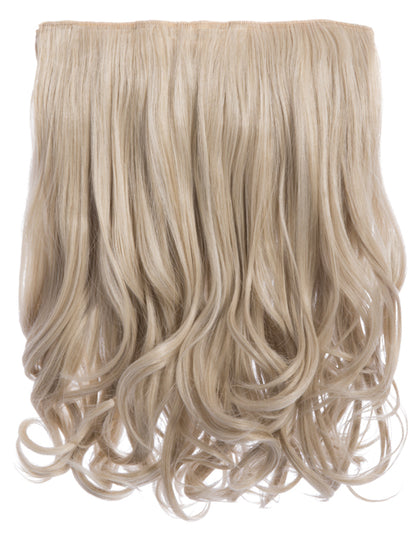 One Piece 16" Curly Synthetic Clip in Hair Extensions - G0003