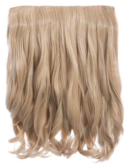 One Piece 16" Curly Synthetic Clip in Hair Extensions - G0003