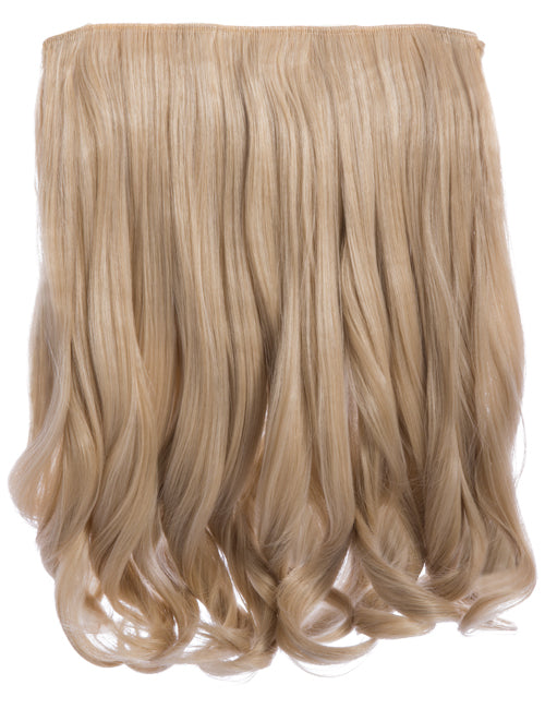 One Piece 16" Curly Synthetic Clip in Hair Extensions - G0003