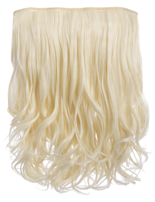One Piece 16" Curly Synthetic Clip in Hair Extensions - G0003