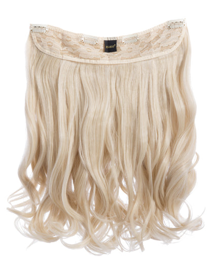 One Piece 16" Curly Synthetic Clip in Hair Extensions - G0003