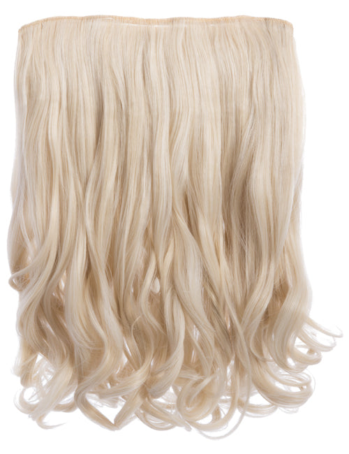 One Piece 16" Curly Synthetic Clip in Hair Extensions - G0003