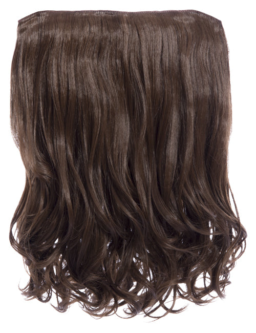 One Piece 16" Curly Synthetic Clip in Hair Extensions - G0003
