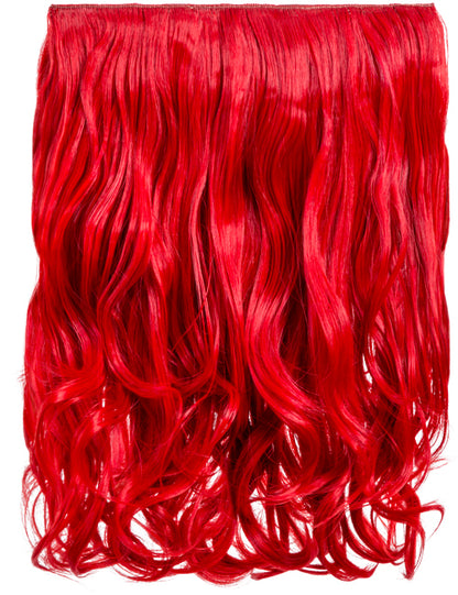 One Piece 16" Curly Synthetic Clip in Hair Extensions - G0003