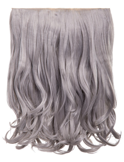 One Piece 16" Curly Synthetic Clip in Hair Extensions - G0003