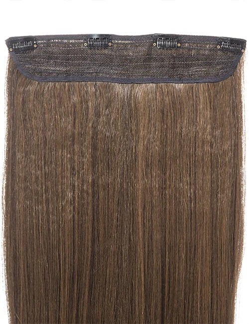 One Piece 24" Straight Synthetic Clip In Hair Extensions - G1STR