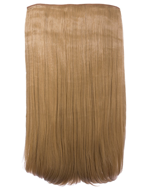 One Piece 24" Straight Synthetic Clip In Hair Extensions - G1STR