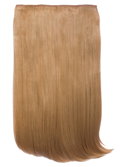 One Piece 24" Straight Synthetic Clip In Hair Extensions - G1STR