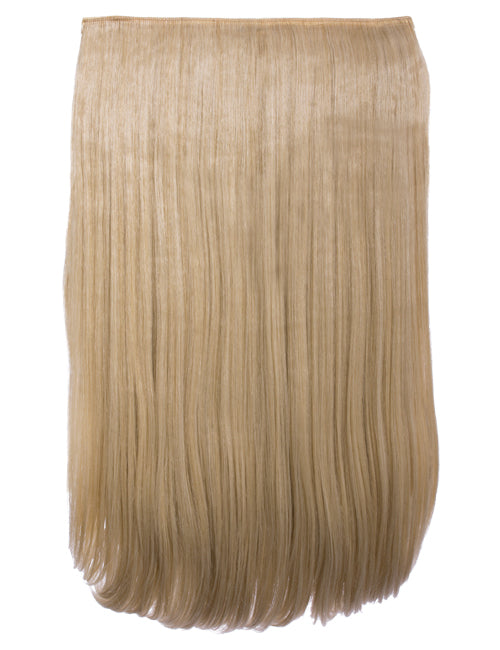 One Piece 24" Straight Synthetic Clip In Hair Extensions - G1STR