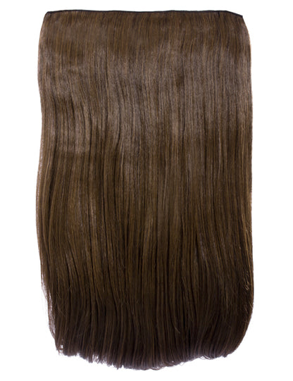 One Piece 24" Straight Synthetic Clip In Hair Extensions - G1STR