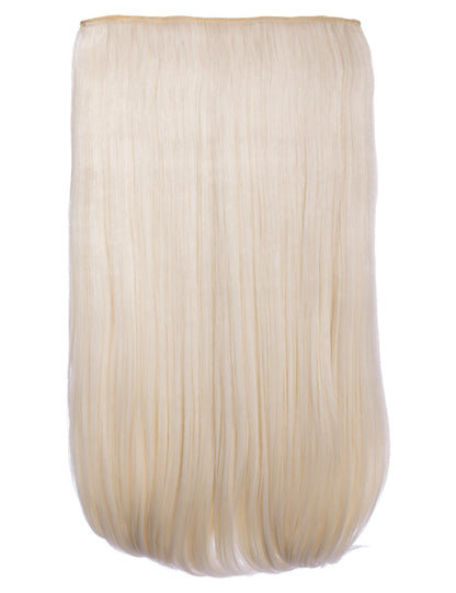 One Piece 24" Straight Synthetic Clip In Hair Extensions - G1STR