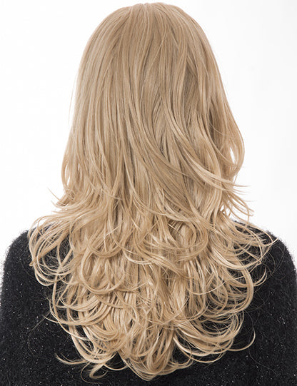 Lily Medium Length Wavy Half Head Wig