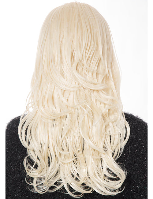 Lily Medium Length Wavy Half Head Wig