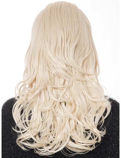 Lily Medium Length Wavy Half Head Wig