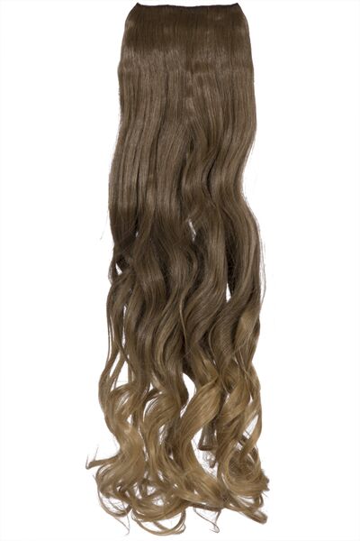Curly 20" Dip Dye Clip-In Synthetic Hair Extensions - G1007L