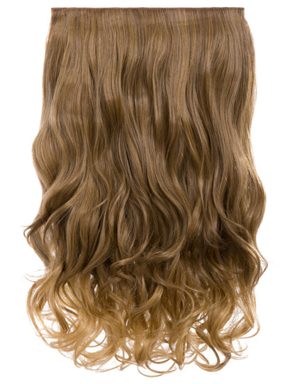 One Piece 20" Curly Synthetic Clip In Hair Extensions - G1C