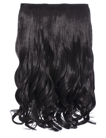 One Piece 20" Curly Synthetic Clip In Hair Extensions - G1C
