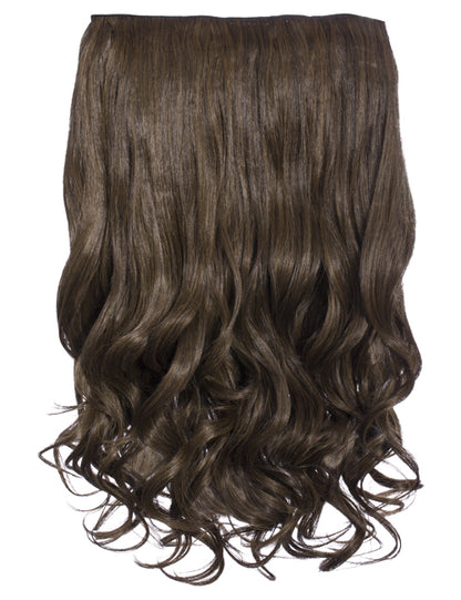 One Piece 20" Curly Synthetic Clip In Hair Extensions - G1C