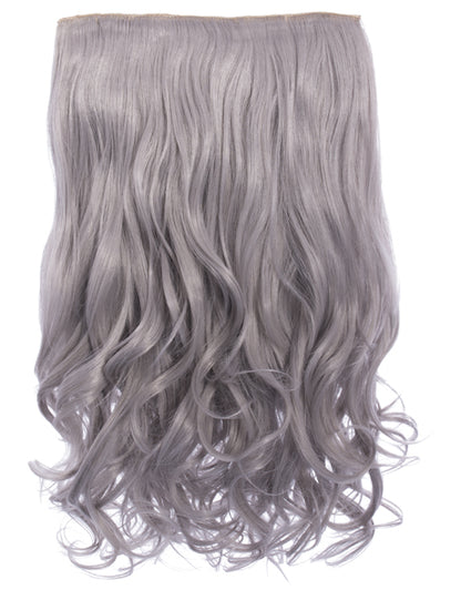One Piece 20" Curly Synthetic Clip In Hair Extensions - G1C