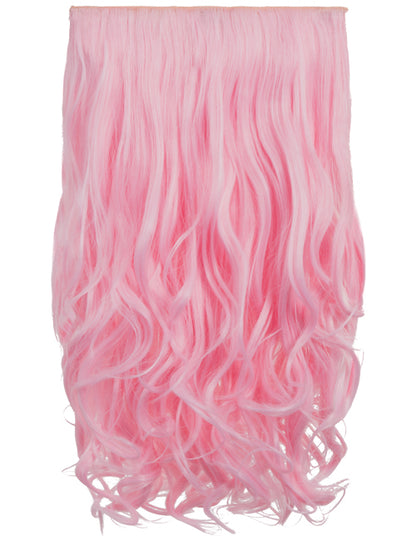Colourful One Piece 20" Curly Clip-In Hair Extensions - G1C Colour