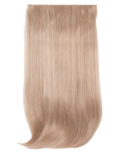 One Piece 24" Straight Synthetic Clip In Hair Extensions - G1STR