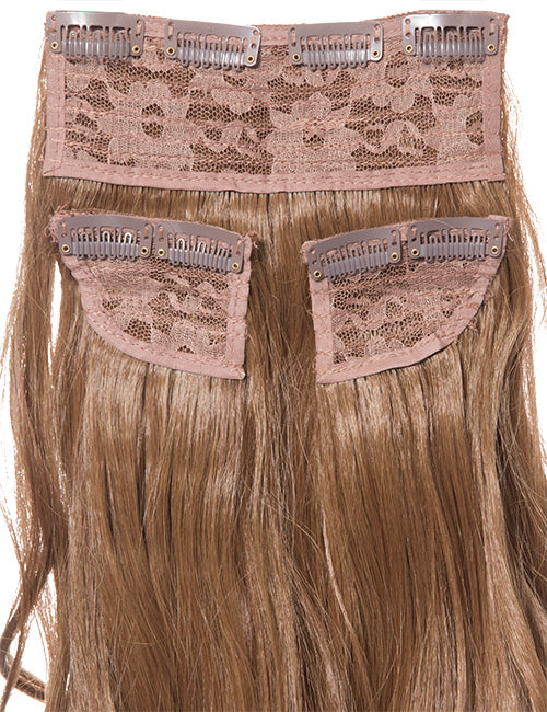 Three Pieces 20" Curly Synthetic Clip in Hair Extensions - G3C