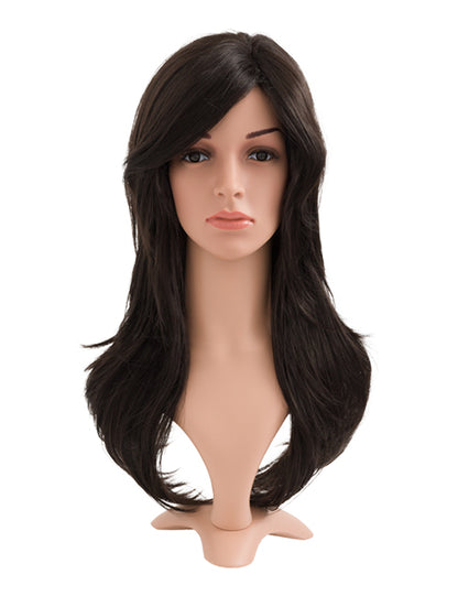Gisele Long Flicky Layered Free Parting Full Head Wig