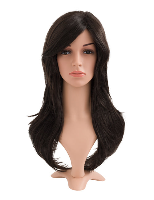 Gisele Long Flicky Layered Free Parting Full Head Wig