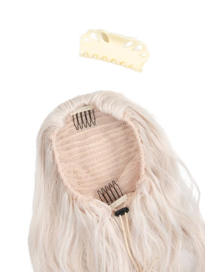 Natural Wave Claw Clip Ponytail - Glam Grab