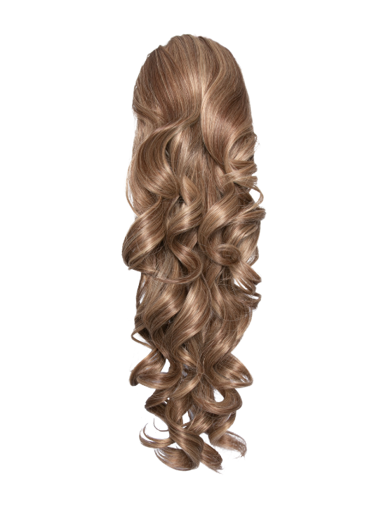 Long Curly Drawstring Ponytail - Glamour