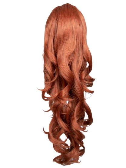 Long Curly Drawstring Ponytail - Glamour