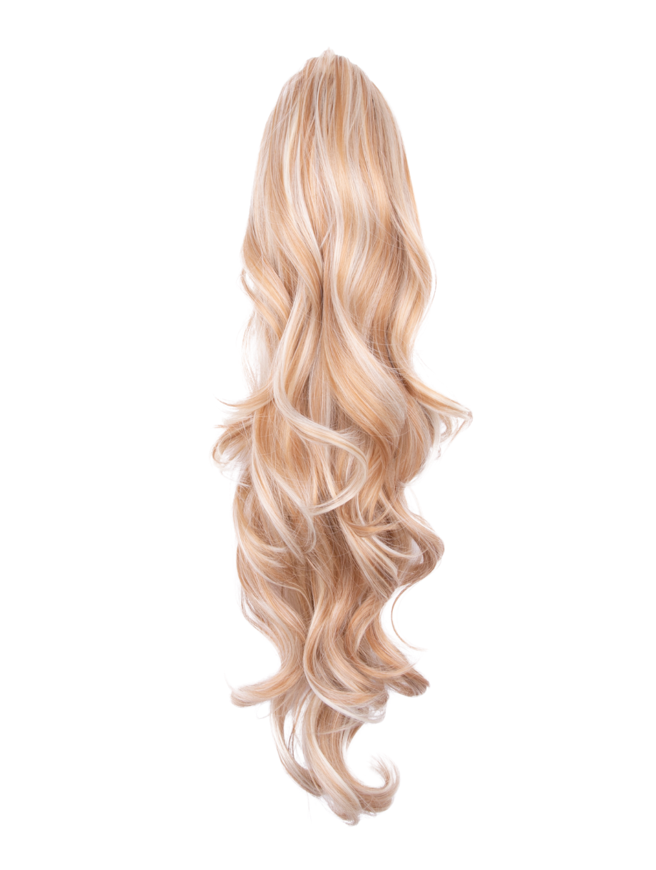 Long Curly Drawstring Ponytail - Glamour