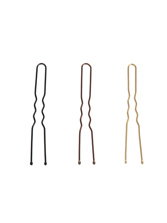 U Shaped Hair Pins - 4 Colours