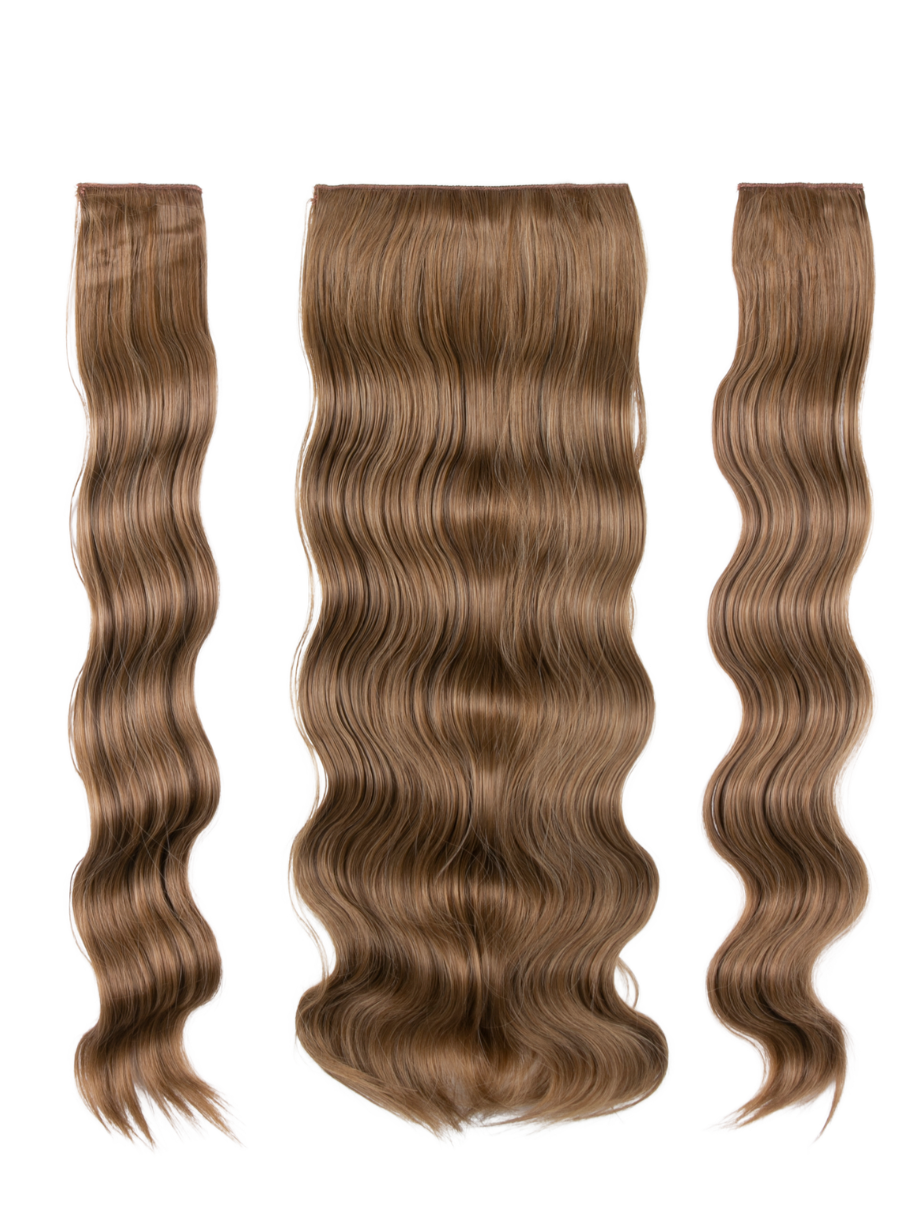 Luxe Hollywood Wave 23" 3 Piece Clip in Hair Extensions