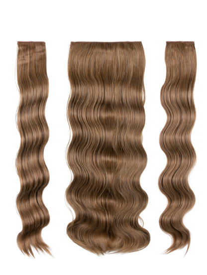 Luxe Hollywood Wave 23" 3 Piece Clip in Hair Extensions