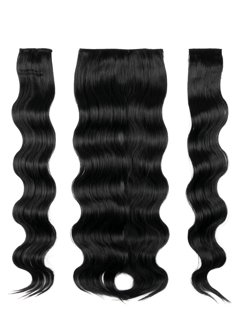 Luxe Hollywood Wave 23" 3 Piece Clip in Hair Extensions
