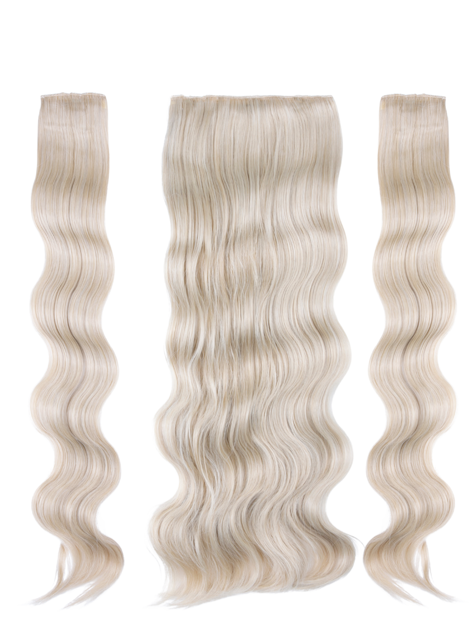 Luxe Hollywood Wave 23" 3 Piece Clip in Hair Extensions