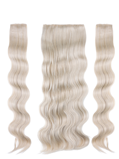 Luxe Hollywood Wave 23" 3 Piece Clip in Hair Extensions