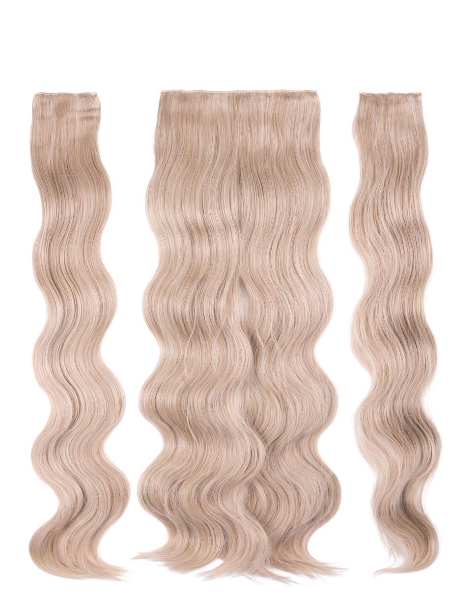 Luxe Hollywood Wave 23" 3 Piece Clip in Hair Extensions