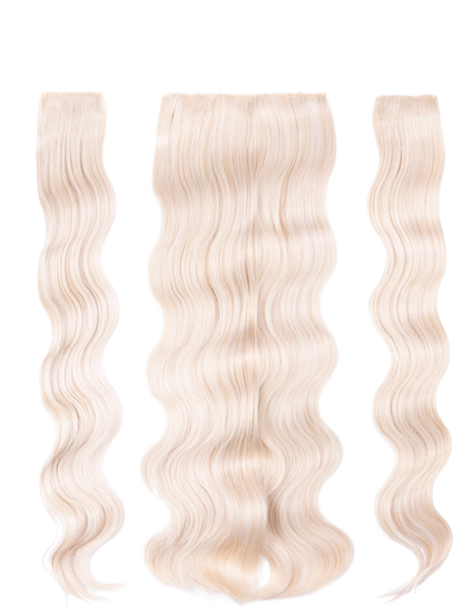 Luxe Hollywood Wave 23" 3 Piece Clip in Hair Extensions