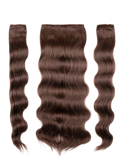 Luxe Hollywood Wave 23" 3 Piece Clip in Hair Extensions