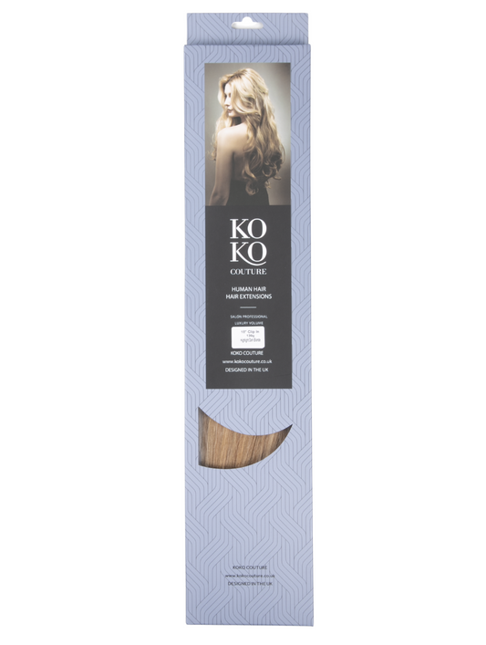 18 Inches Double Drawn Human Hair Clip In Extensions